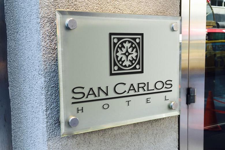 outdoor hotel sign mockup the creative feed